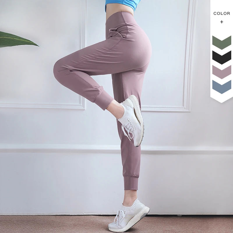 Women's Loose Fit Drawstring Joggers
