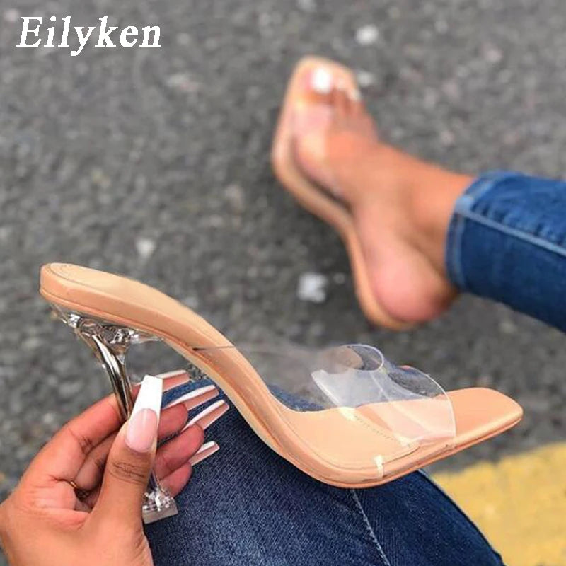 Women's Transparent High Heels