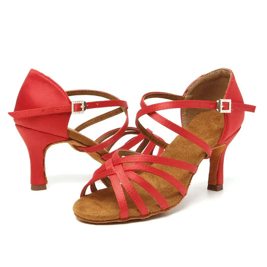 Women’s Strap High Heels – Elegant Open-Toe Stiletto Shoes for Women