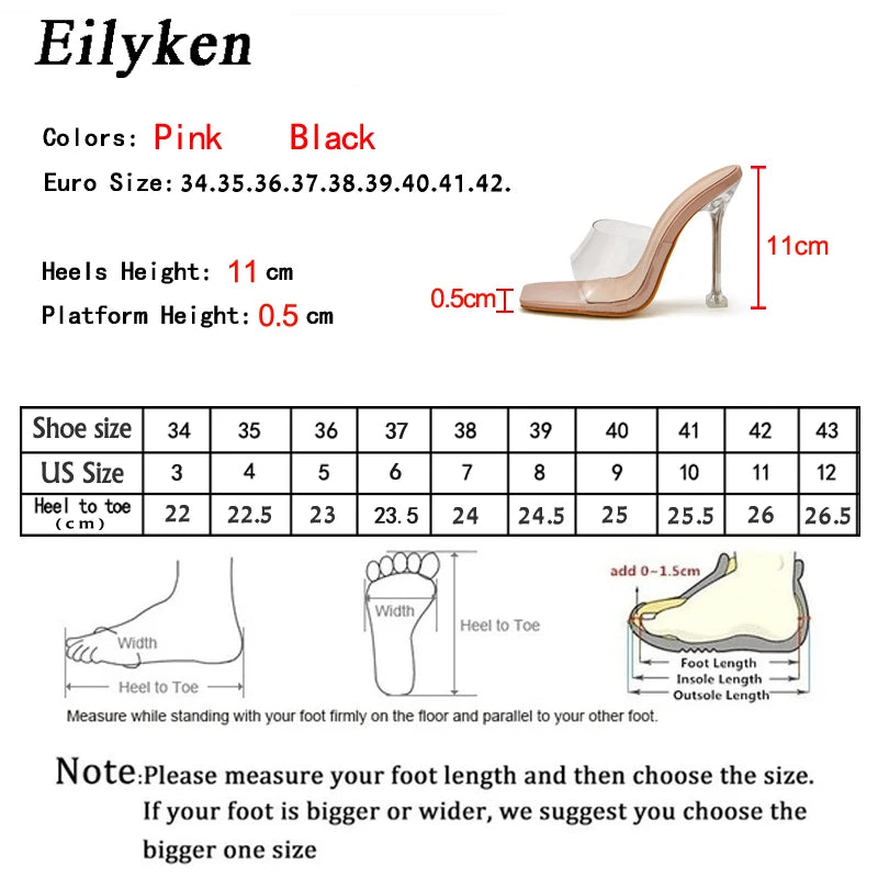 Women's Transparent High Heels