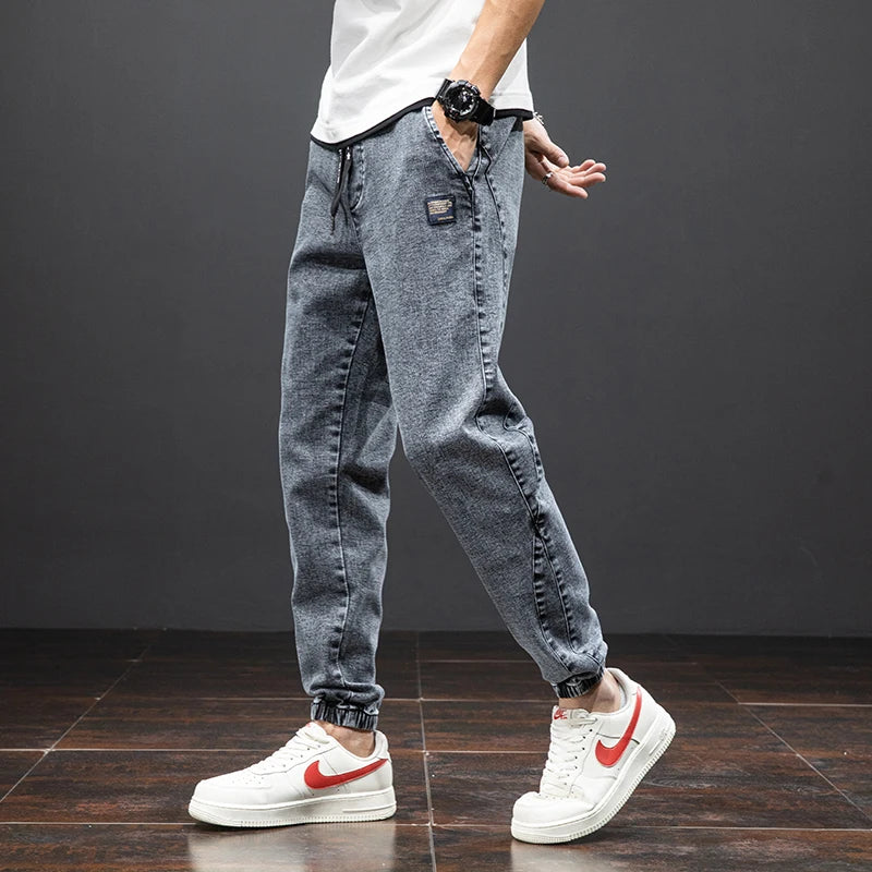 Men's Cargo Jeans – Baggy Harem Style Trousers for Men