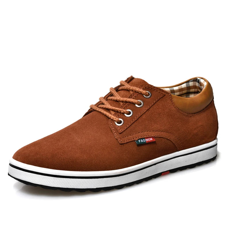 FUQIAO Men's Height Increasing Sneakers – 6cm Elevated Casual Shoes for Men