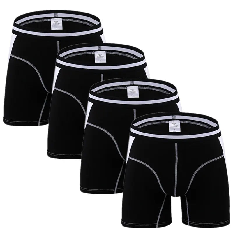 Men’s 2-6 Pack Compression Shorts – Breathable, Athletic, and Moisture-Wicking Performance Underwear