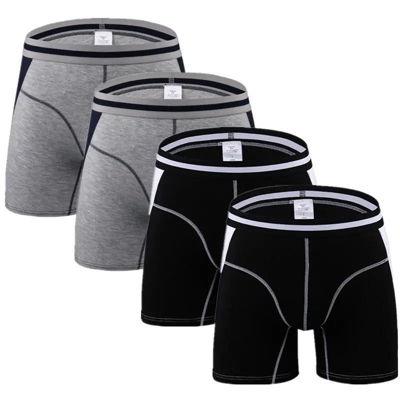 Men’s 2-6 Pack Compression Shorts – Breathable, Athletic, and Moisture-Wicking Performance Underwear