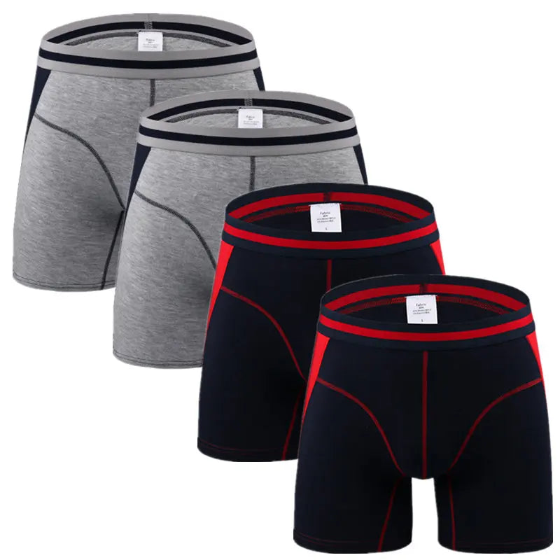 Men’s 2-6 Pack Compression Shorts – Breathable, Athletic, and Moisture-Wicking Performance Underwear