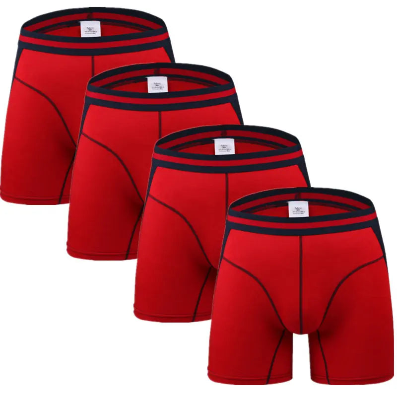 Men’s 2-6 Pack Compression Shorts – Breathable, Athletic, and Moisture-Wicking Performance Underwear