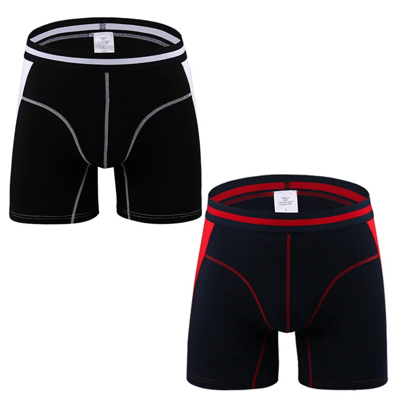 Men’s 2-6 Pack Compression Shorts – Breathable, Athletic, and Moisture-Wicking Performance Underwear