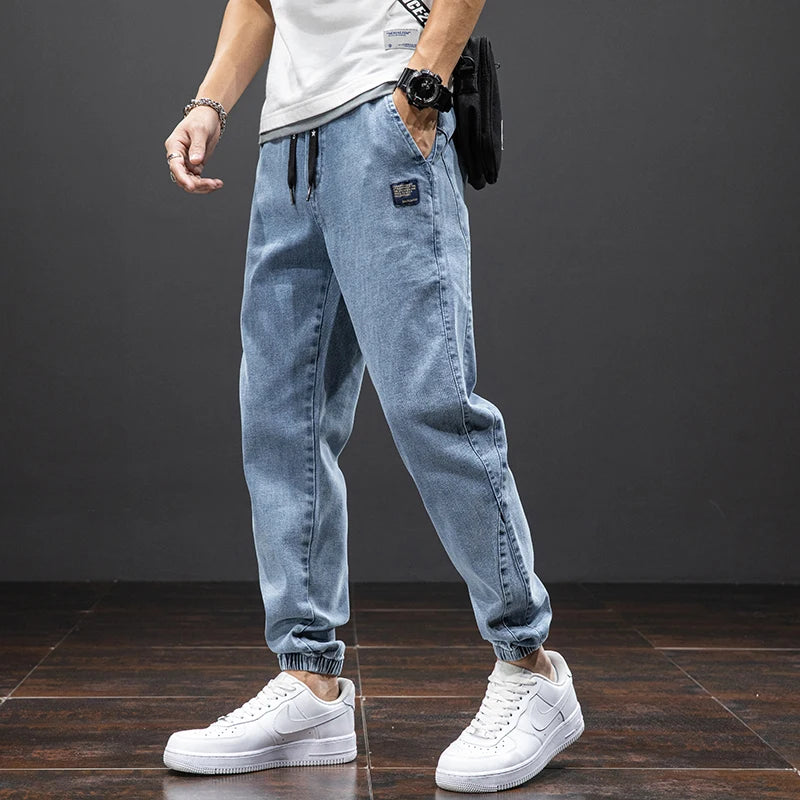 Men's Cargo Jeans – Baggy Harem Style Trousers for Men