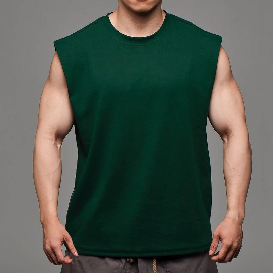 Men's Sleeveless Muscle Tank Top - Various Colors