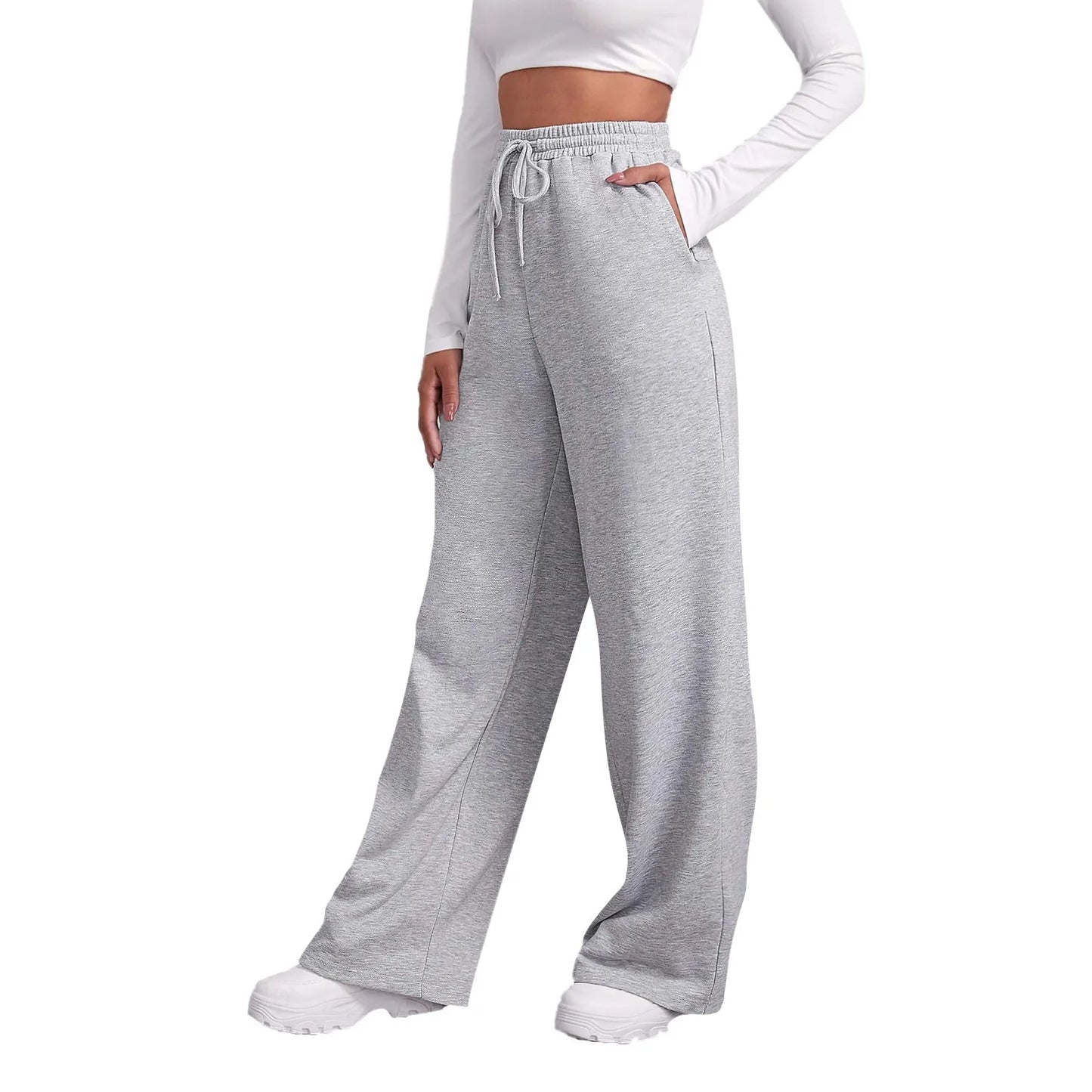 Women's Wide-Leg Sweatpants - Comfortable & Stylish Joggers for Women