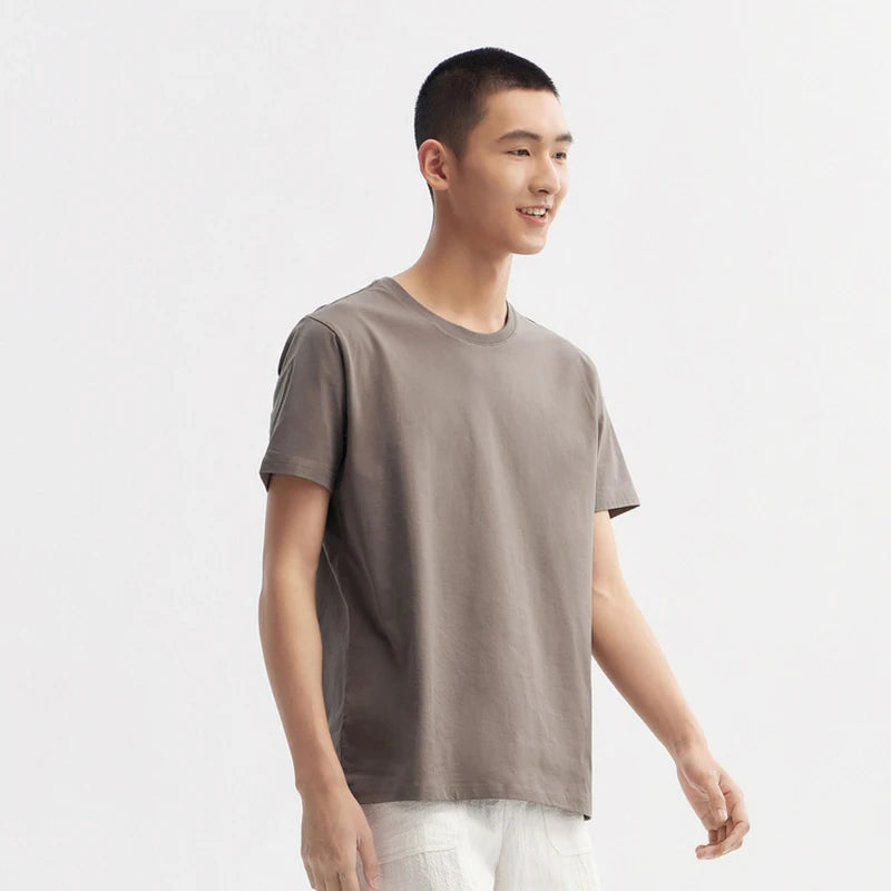 Semir Men's Slim Fit Plain T-Shirt - Comfortable Casual Wear