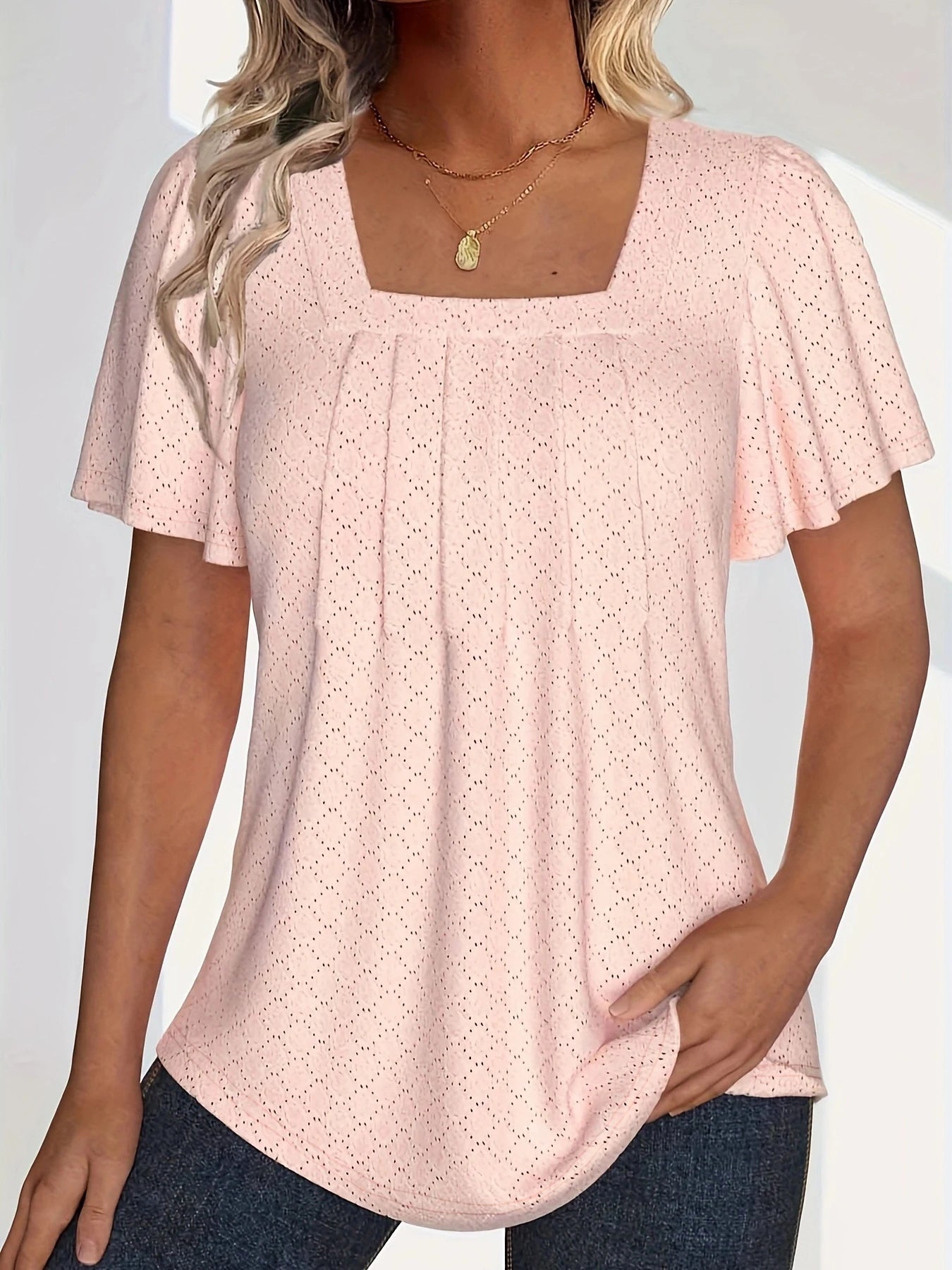 Stylish Women's Versatile Blouse with Loose Ruffle Sleeves