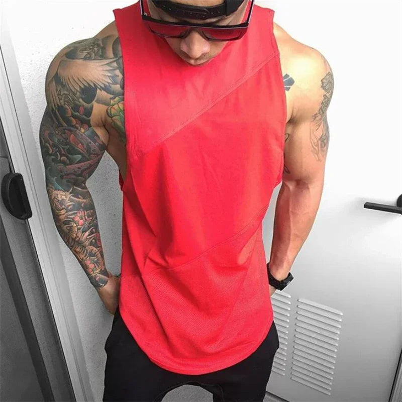 Muscle Guys Men's Stringer Tank Tops - Fitness Vest for Optimal Performance