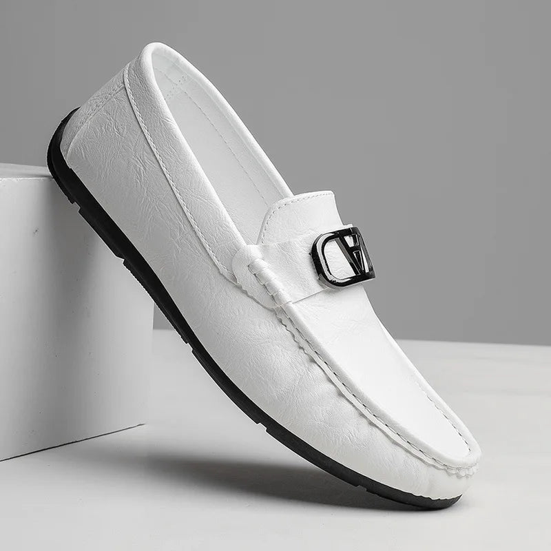 Men's Denim Casual Slip-On Loafers – Comfortable & Stylish Men's Shoes