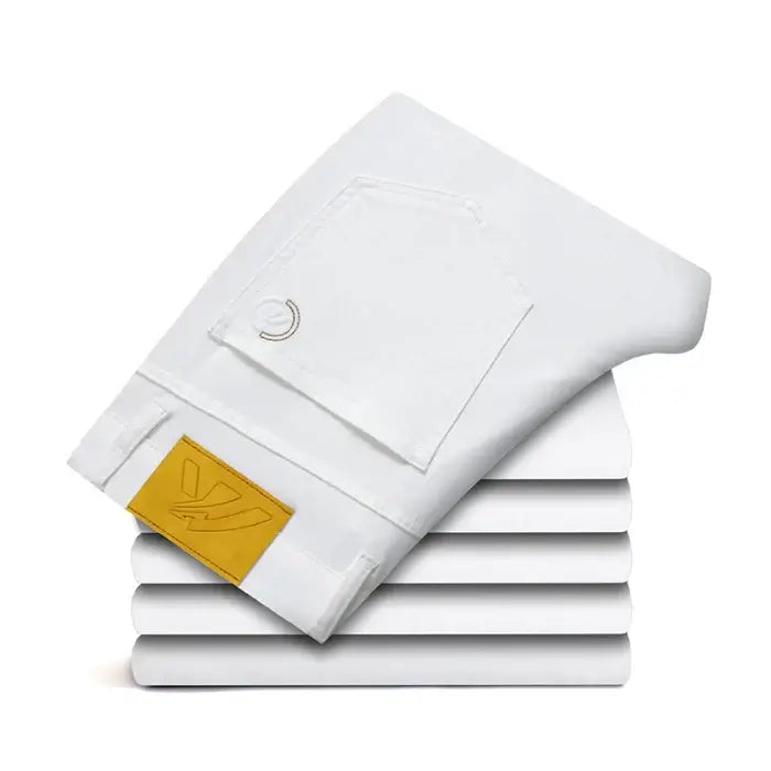 Men's Casual Straight Fit Stretch Cotton Pants