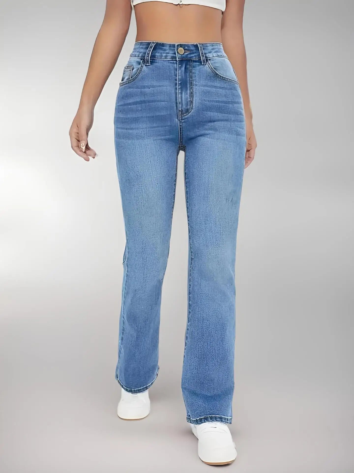 Women's High Waist Slimming Casual Denim Jeans