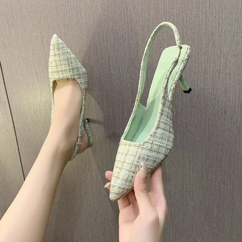 Pointed-Toe High Heel for Women-Various Colors