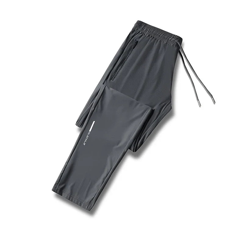 Men's Casual Joggers - Loose Fit, High Elasticity, Quick-Dry Material for Ultimate Comfort