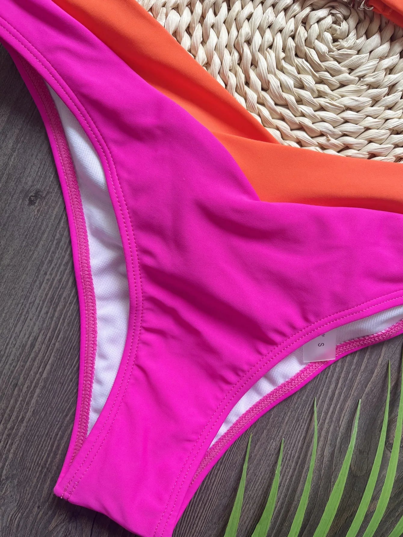 Women's Brazilian Two-Piece Triangle Thong Bikini Set