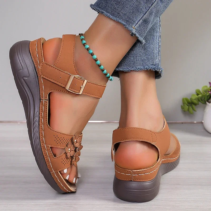 Women's Platform Gladiator Wedge Sandals