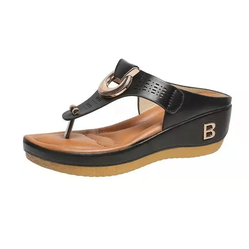 Women's  Non-Slip Platform Wedge Sandals - Various Colors