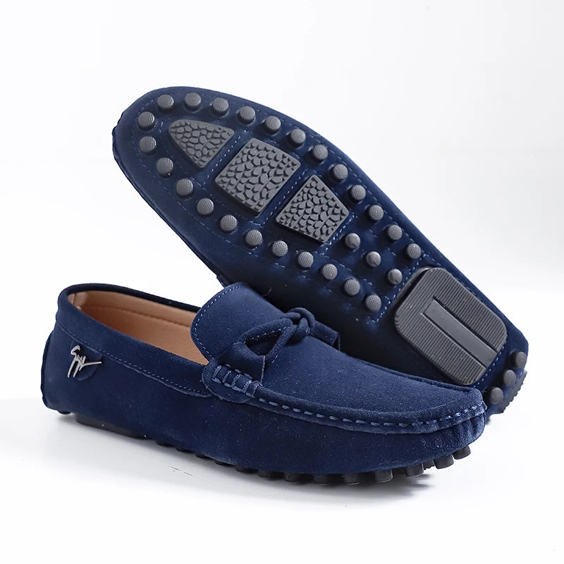 Men's Genuine Leather Anti-Slip Shoes - Durable, Stylish Footwear for Men