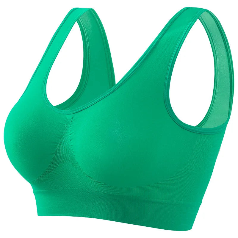 Women's Push-Up Sports Bra - Breathable, Wire-Free, Pad Free - Various Colors