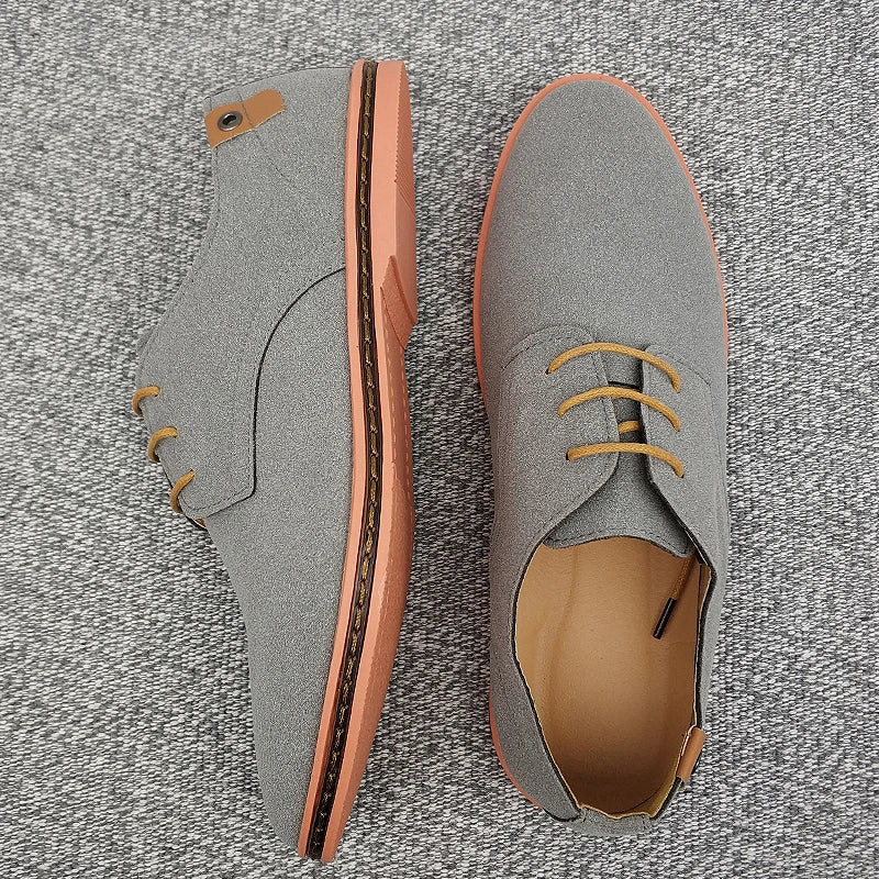 Men's Classic Oxford Casual Suede Shoes- Various Colors