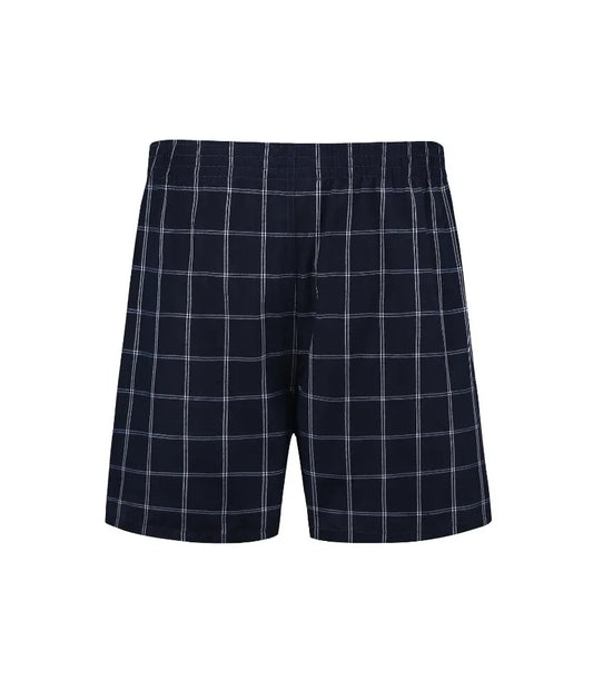 6-Pack Men's Woven Boxer Shorts with Elastic Waistband - Assorted Colors
