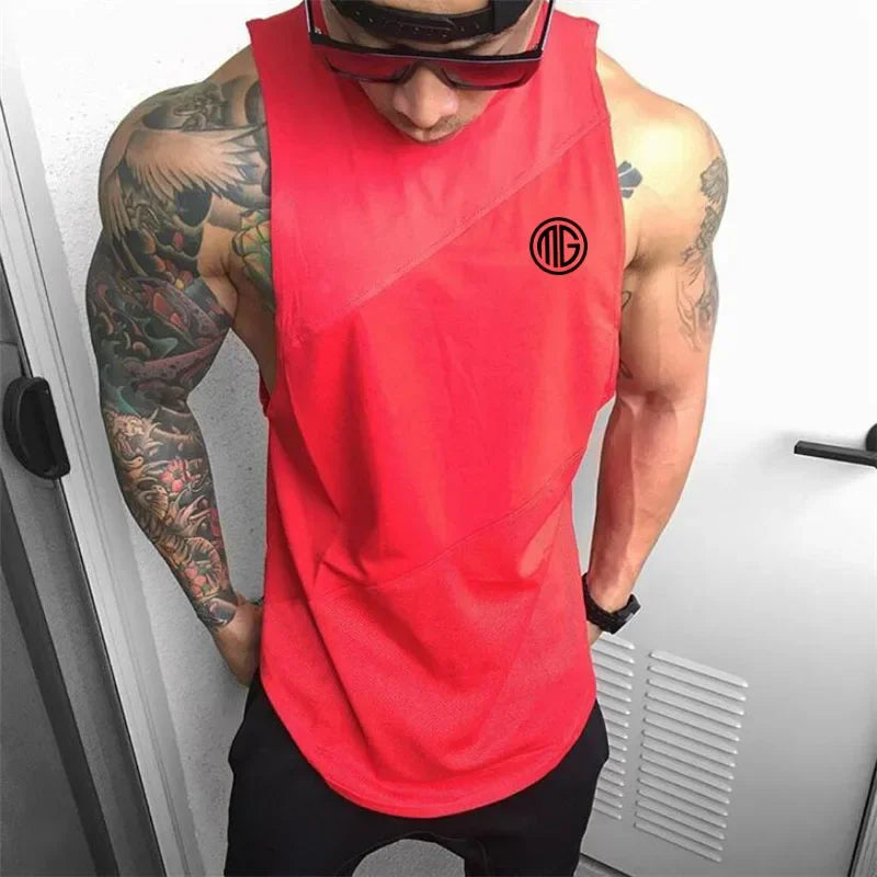 Muscle Guys Men's Stringer Tank Tops - Fitness Vest for Optimal Performance