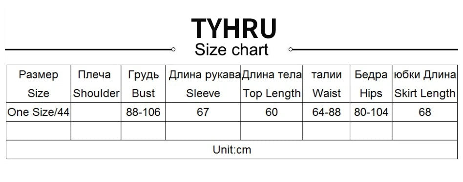 TYHUR Women's Two-Piece Turtleneck Sweater and Slim Skirt Set