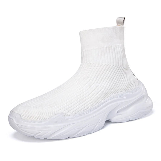 Men's Breathable Mesh High-Top Sneakers