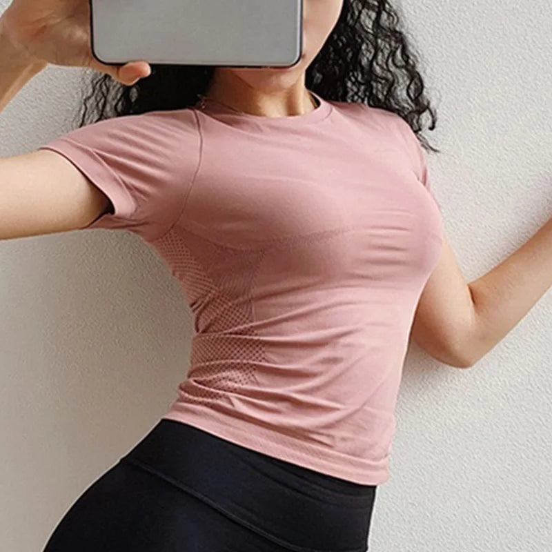 Women's Slim Fit Crop Top/T-Shirt - Various Colors And Designs