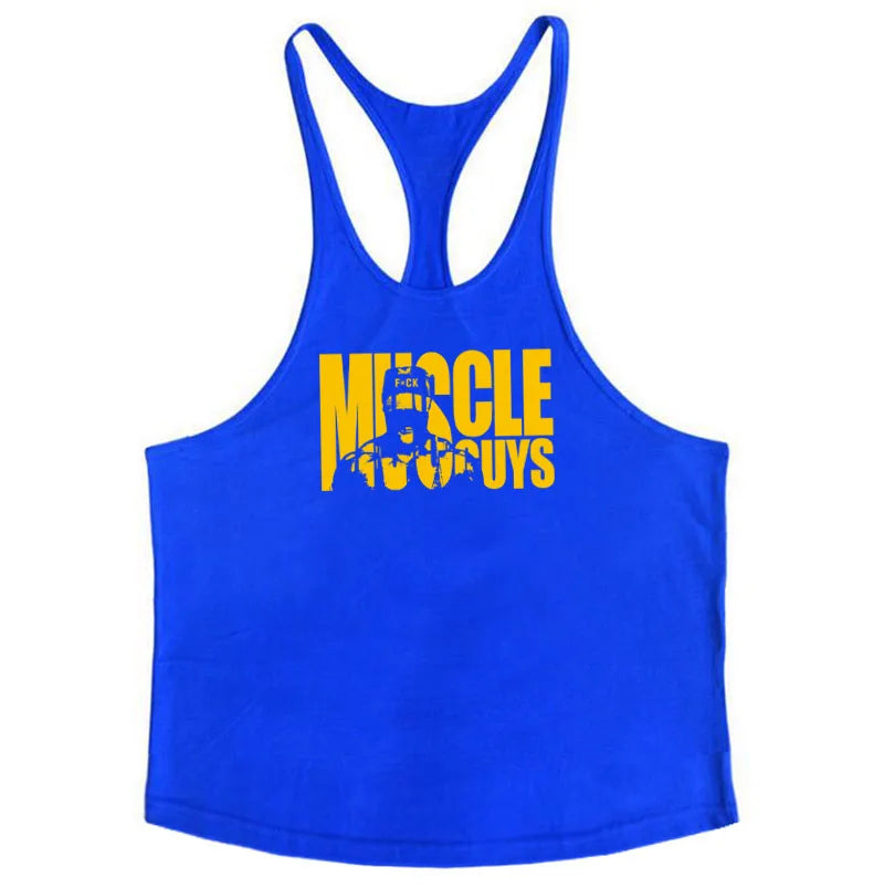 Men's Fitness Tank Top - Sleeveless Bodybuilding Vest