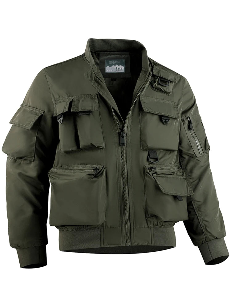 Men's Casual & Tactical Cross-Country Jacket - Versatile Outdoor Jacket for Men
