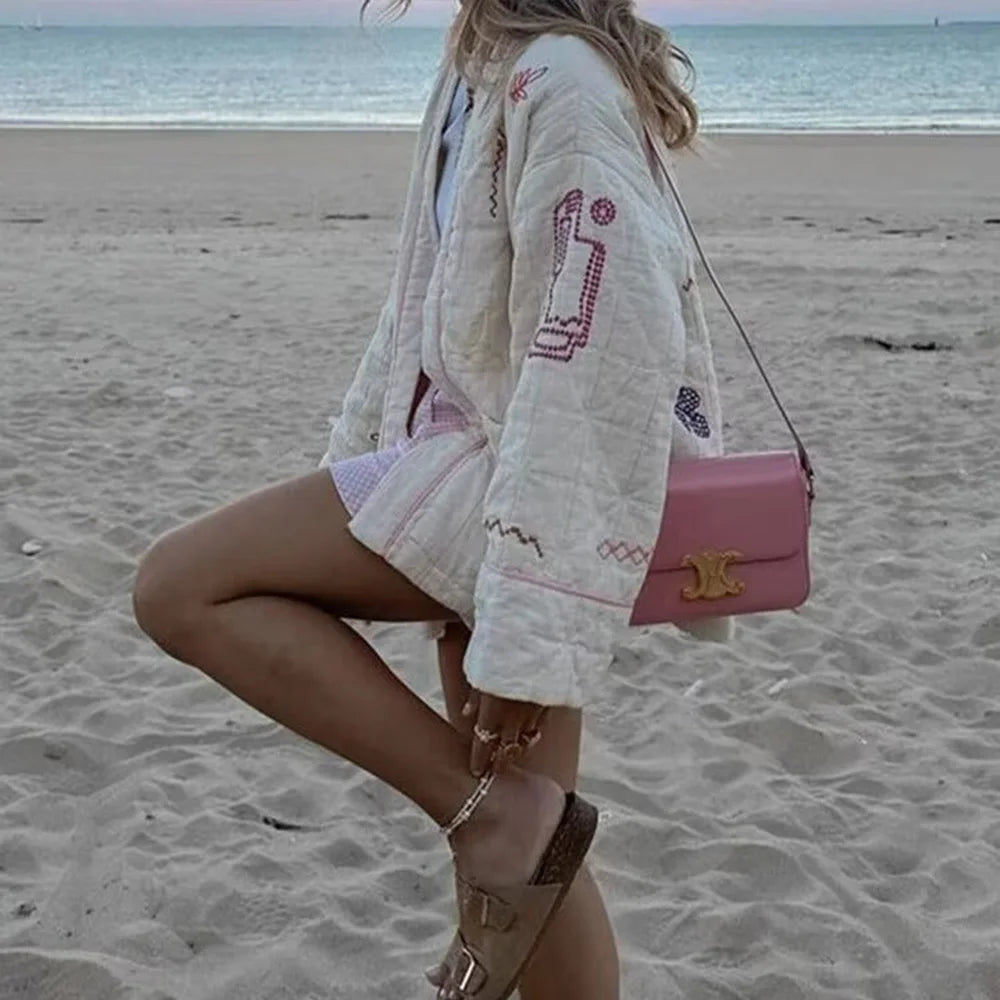 Women's Elegant Embroidered Designer Jacket