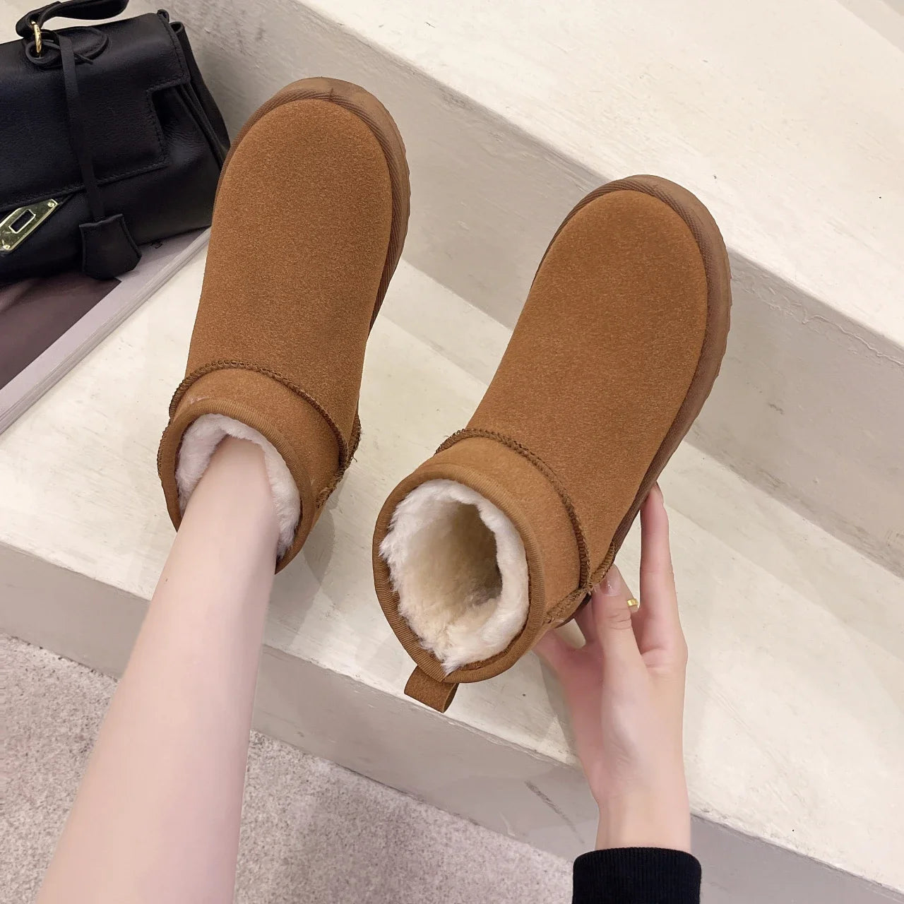 Women's Thick-Soled Anti-Slip Warm Boots