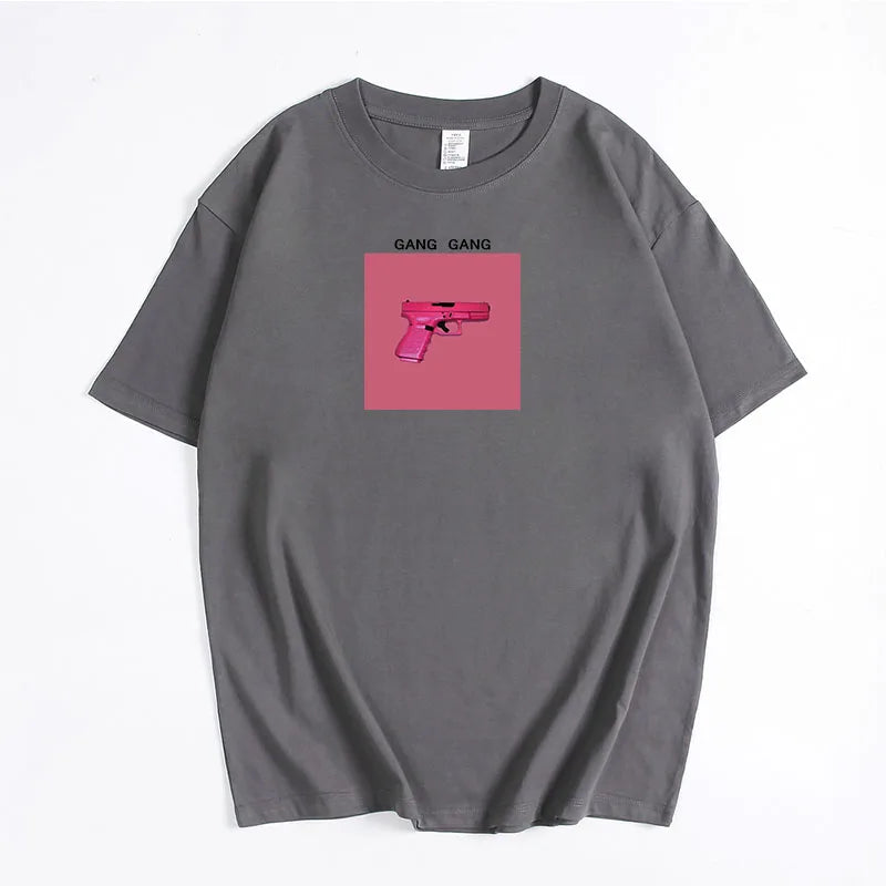 Women's Cotton Casual Loose Fit O-Neck T-Shirt