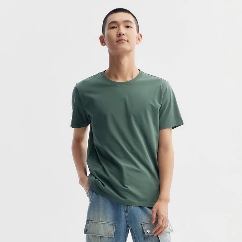 Semir Men's Slim Fit Plain T-Shirt - Comfortable Casual Wear