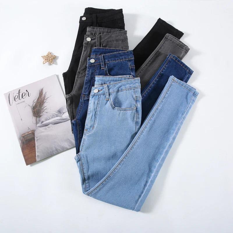 Women’s High Waist Slim Skinny Denim Jeans
