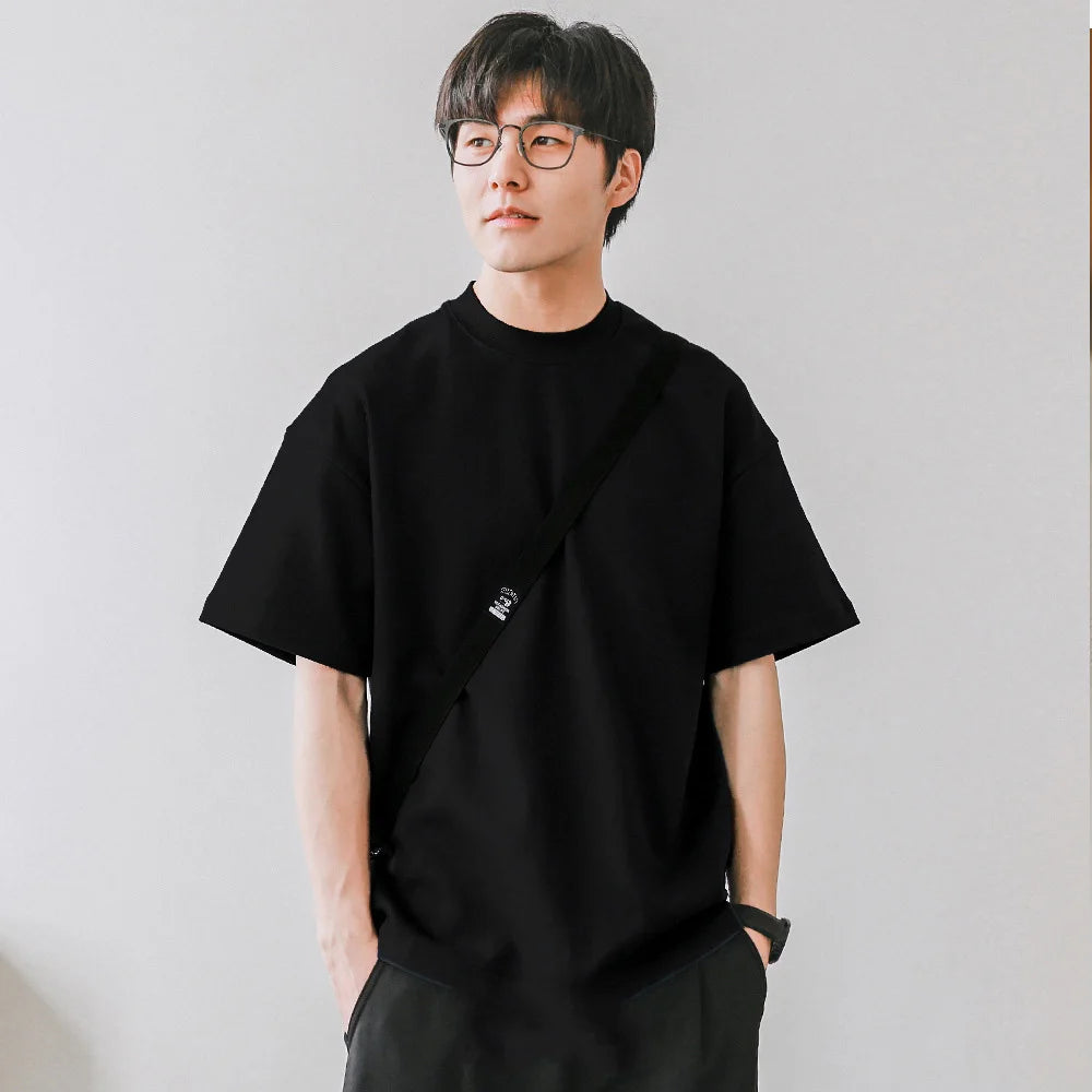 Men's Loose Cotton T-Shirt - Comfortable & Stylish Casual Wear