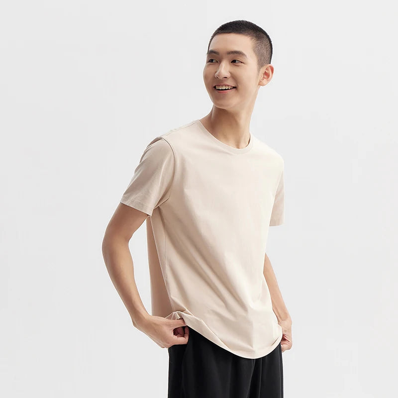 Semir Men's Slim Fit Plain T-Shirt - Comfortable Casual Wear