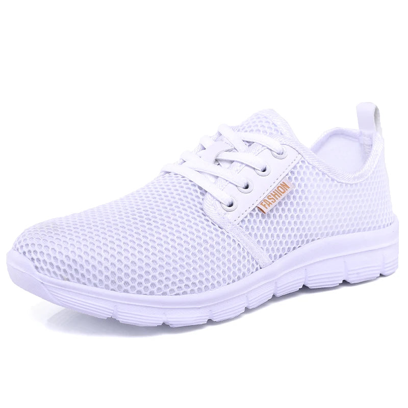 Men's Faux Leather Lace-Up Sneakers