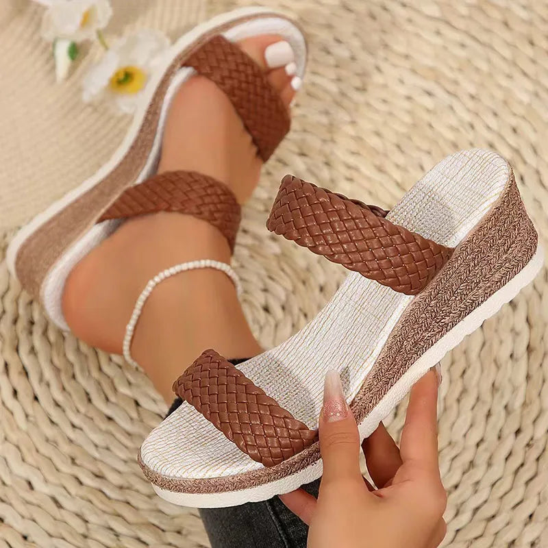 Women's Bohemian Wedge Heels Sandals