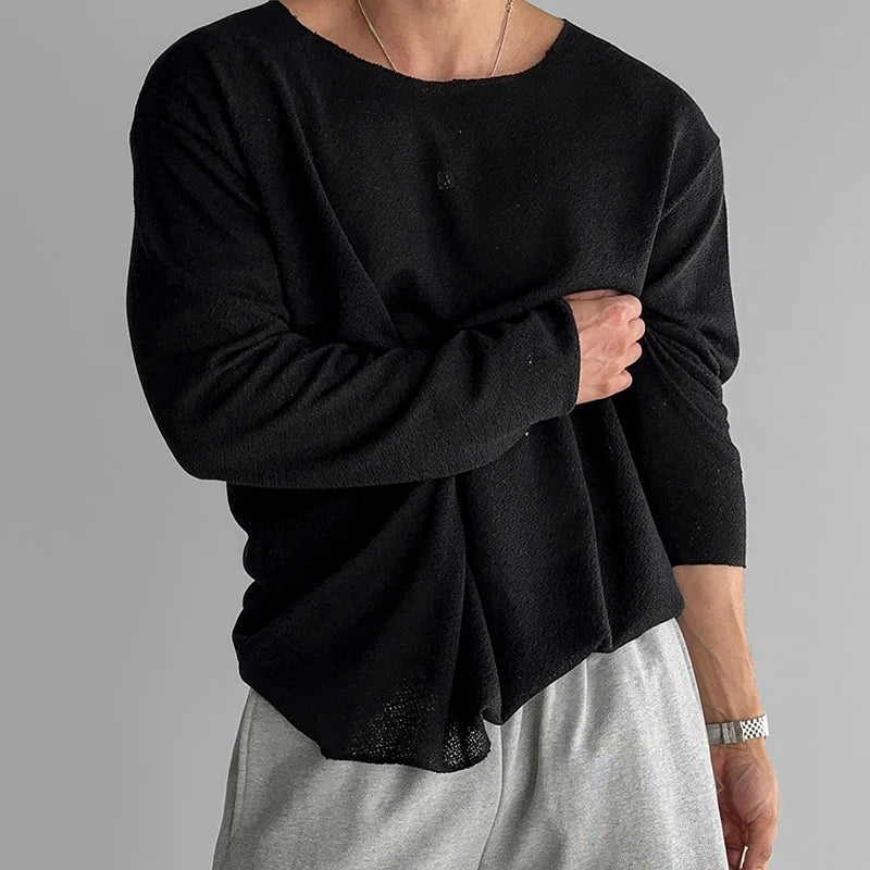 Men's Long Sleeve Knit Sweater