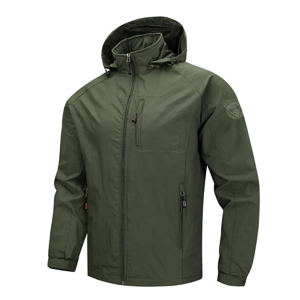 Lightweight Quick-Dry Hooded Jacket for Men- Various Colors