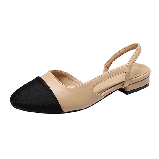 Women's Comfortable Flat Sandals - Non-Slip with Low Heel