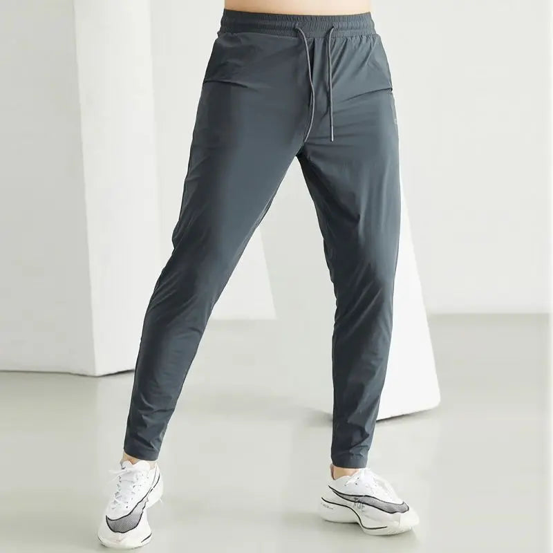 Men's Pencil Joggers- Casual Gym Sweatpants - Breathable & Quick-Drying