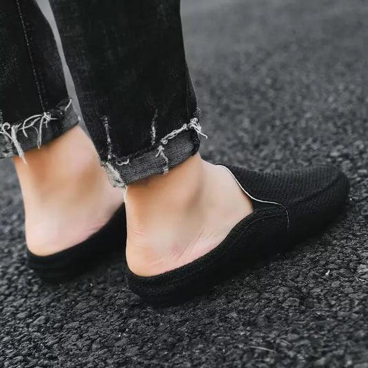 Breathable Men's Casual Flat Loafers with Soft Sole