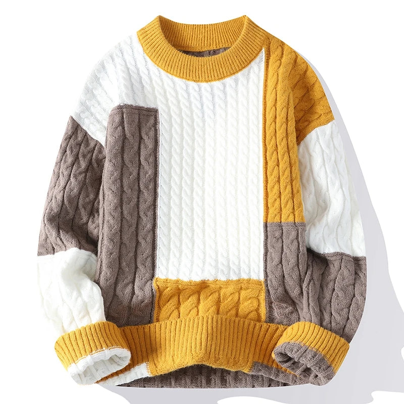 Men's Oversized Knit Pullover